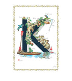 Jo Laing A4 letter print, UK version