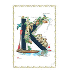 Jo Laing A4 letter print, UK version