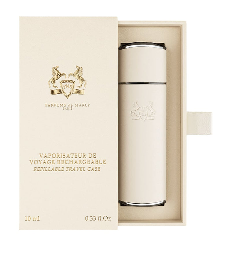 Parfums de Marly refillable travel case, imported from the UK