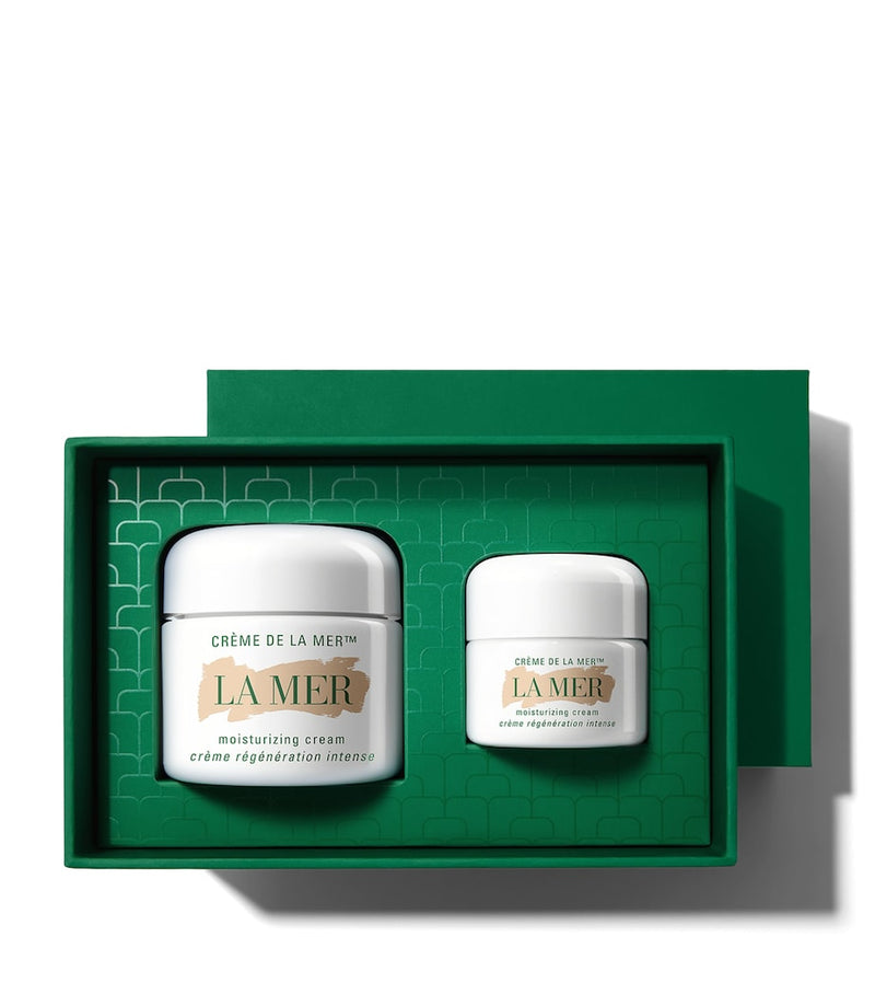 La Mer moisturizing cream duet set for ageing skin with 60ml and 15ml jars, UK version