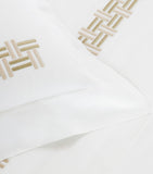 Frette Basket Weave Oxford Pillow Sham 50cm x 70cm - British product