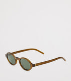 Saint Laurent oval acetate sunglasses, UK version
