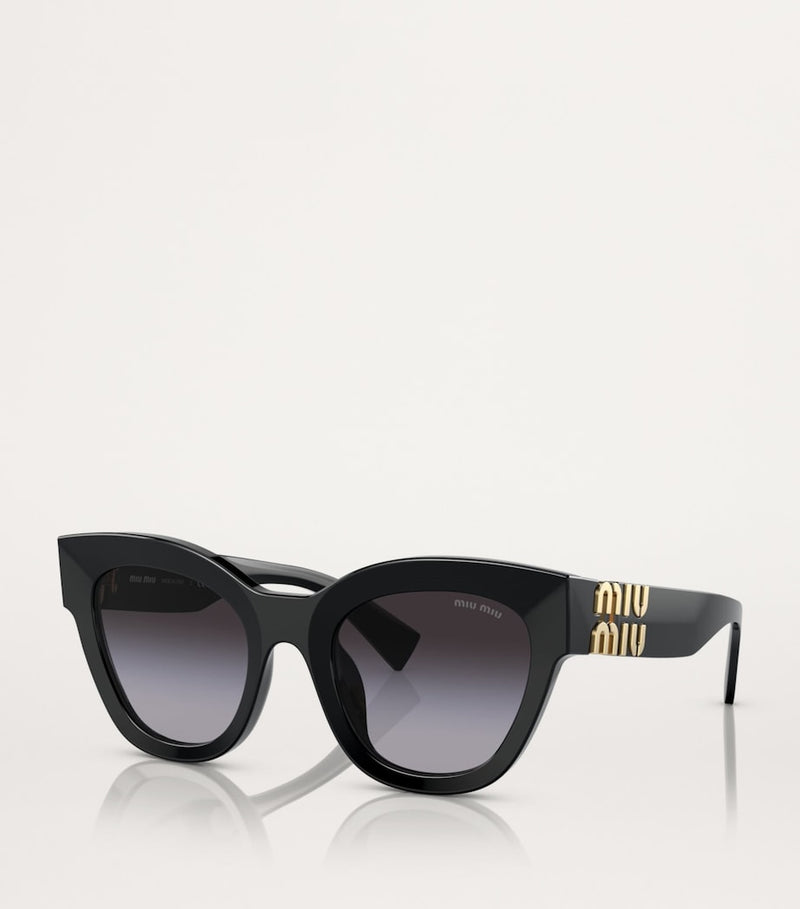 Miu Miu oversized acetate sunglasses (British brand)