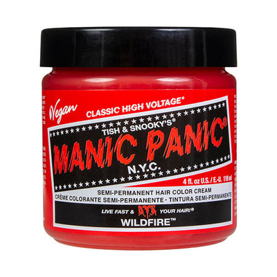 Superdrug Manic Panic High Voltage Hair Dye Wildfire 118ml- Buy online at McGrocer