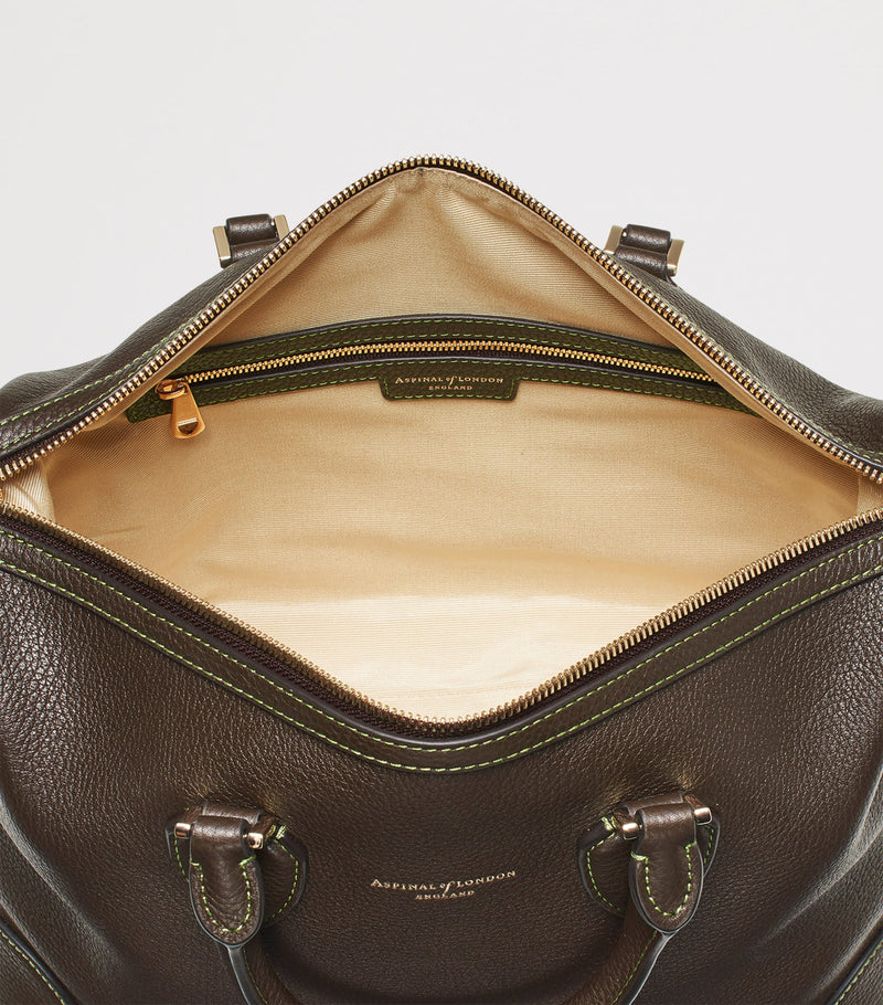 Aspinal of London leather bowling bag midi, UK version