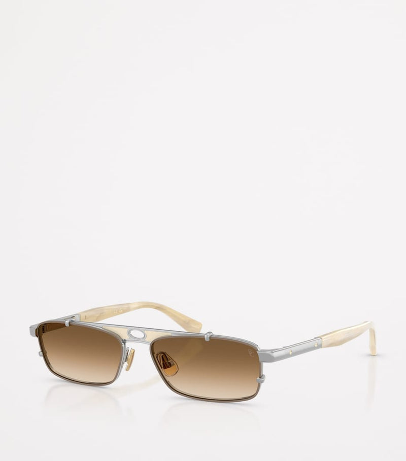 Brunello Cucinelli Paloma titanium sunglasses, UK version