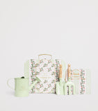 Harrods strawberry gardening suitcase set with tools, imported from the UK