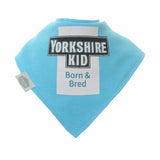 Ziggle Bandana Dribble Bib Blue Yorkshire Kid (British brand)