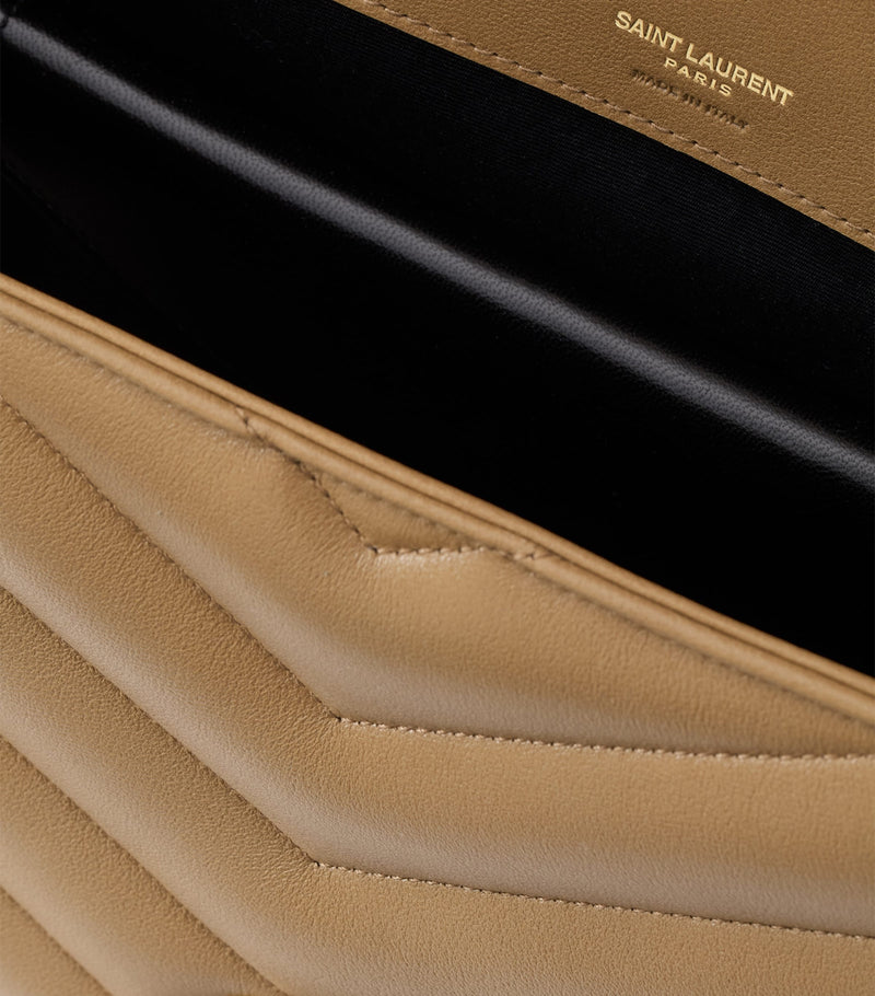 Saint Laurent Loulou shoulder bag large padded lambskin, UK version