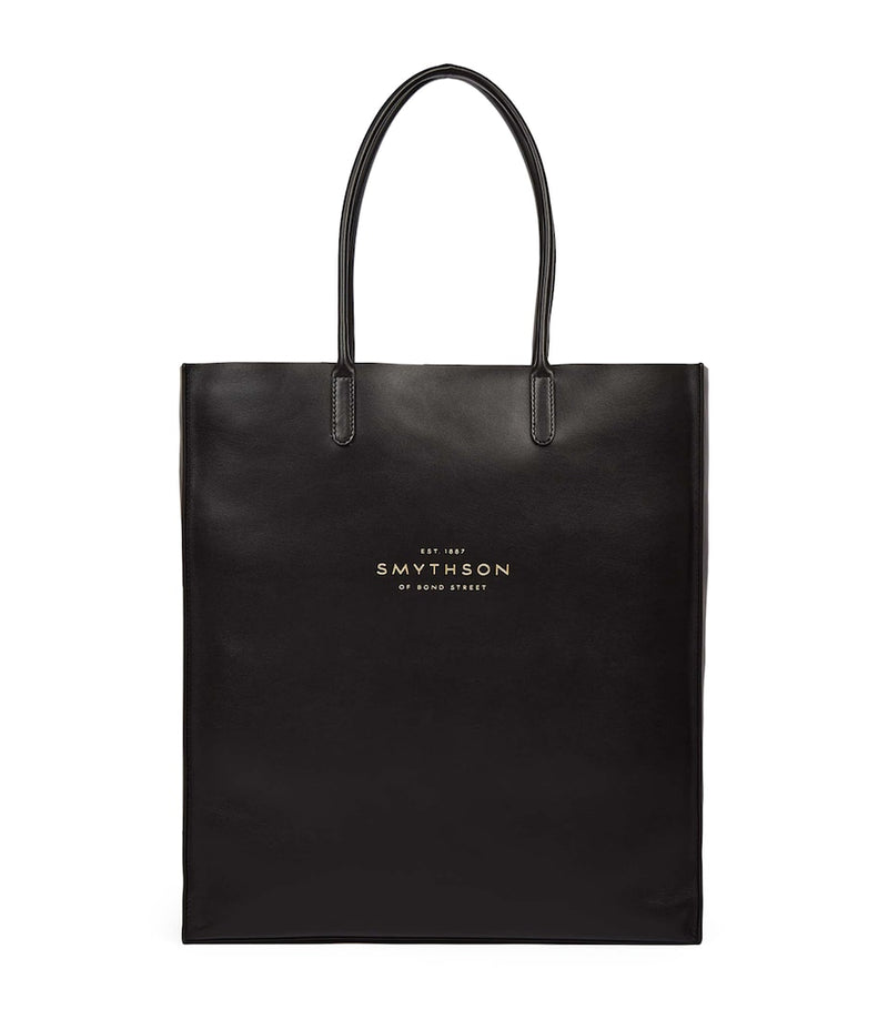 Smythson Kingly tote bag in Pavilion leather, UK version