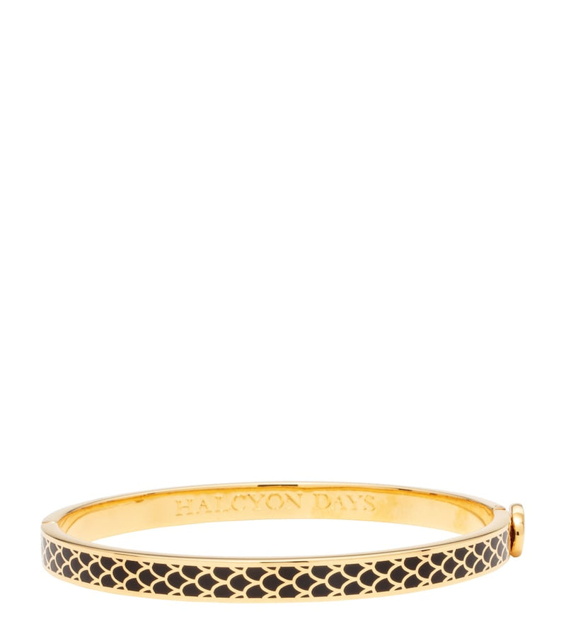 Halcyon Days gold-plated salamander bangle - British product