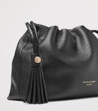 Aspinal of London Soho large leather cross-body pouch, imported from the UK