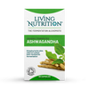 Living Nutrition organic fermented ashwagandha capsules 60, imported from the UK