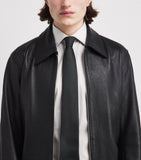 Emporio Armani silk jacquard logo tie, imported from the UK