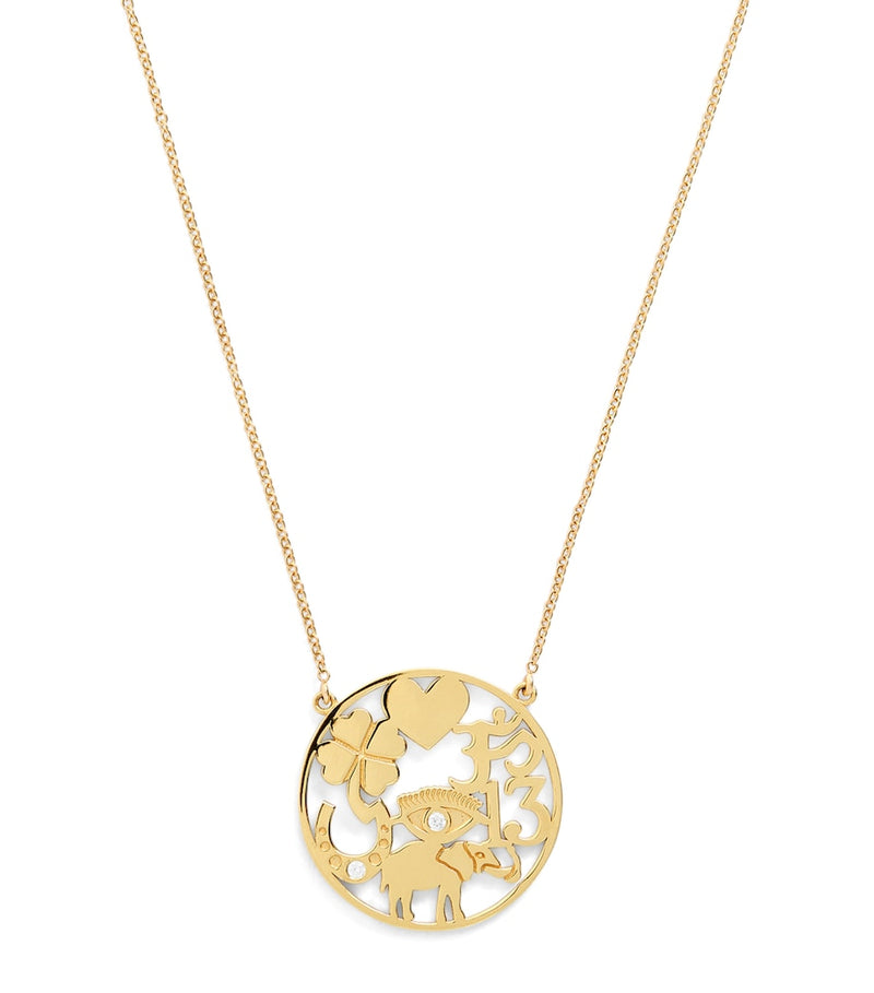 Jennifer Meyer Good Luck necklace 44cm (British brand)