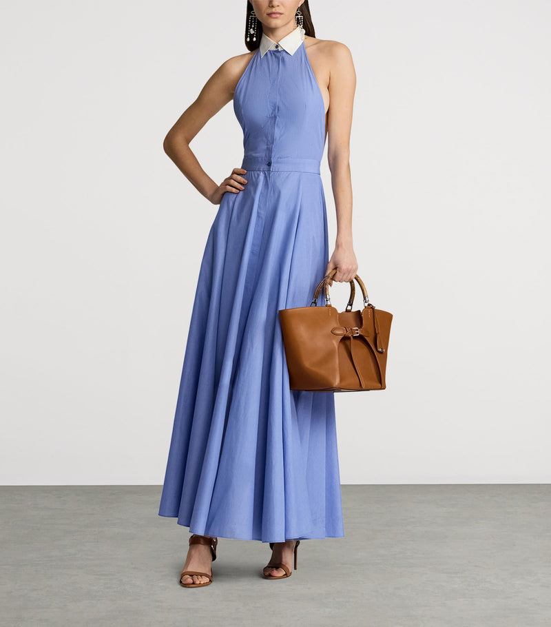 Ralph Lauren calfskin leather tote bag, imported from the UK