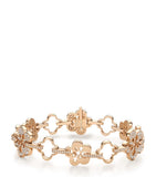 Boodles rose gold diamond blossom bracelet chain 19cm - British product
