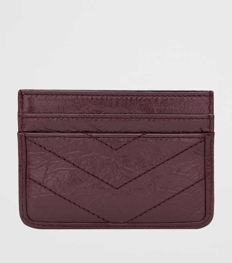 Saint Laurent Calfskin Cassandre Card Holder, UK version