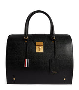 Harrods Thom Browne Leather Mr. Thom Weekend Bag- Buy online at McGrocer