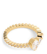 Harrods Sophie Bille Brahe Yellow Gold and Diamond Starry Sky Ensemble de Sky Ring- Buy online at McGrocer