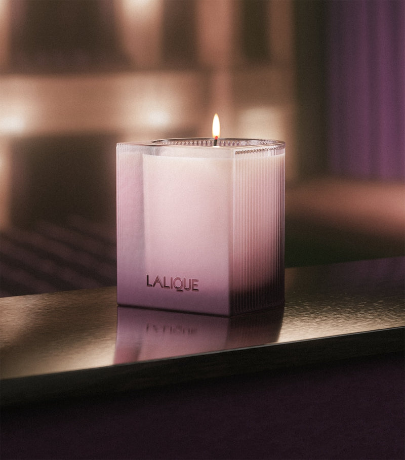 Lalique scented candle La Comédie 220g - British product