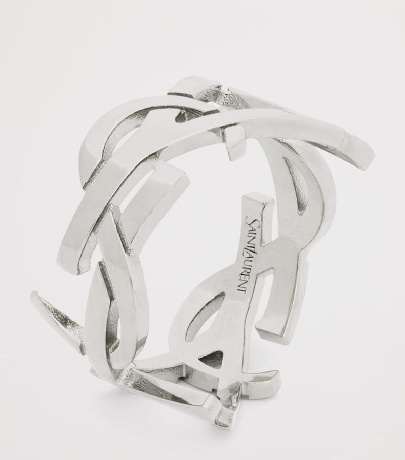 Saint Laurent Twist Cassandre ring, UK version