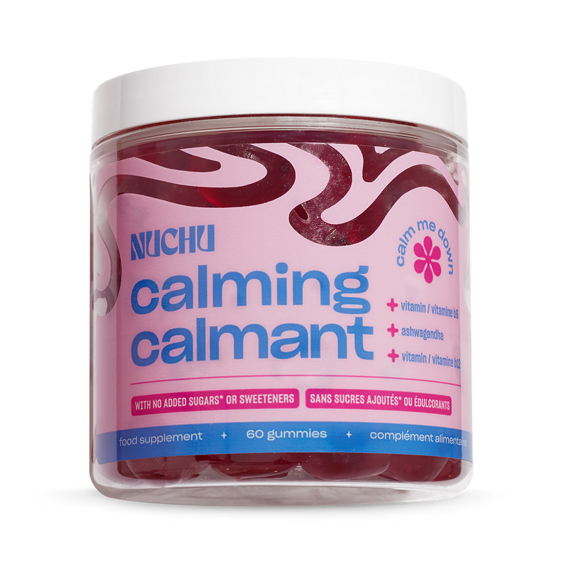 Nuchu Calming Gummies 60 gummy supplements (British brand)