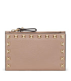 Valentino Garavani Leather Rockstud card holder (British brand)