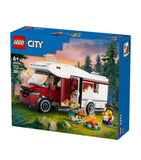 Lego Holiday Adventure Camper Van toy set with 385 pieces, UK version