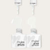 Mylee Gel Nail Polish Base Top Coat 2x10ml, imported from the UK