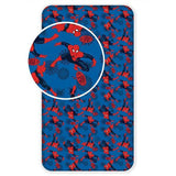 Spider-Man cotton fitted sheet single (British brand)