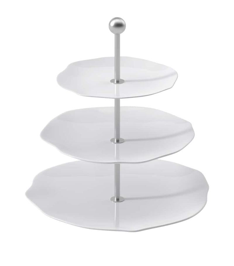 Villeroy & Boch Pura 3-tiered cake stand porcelain (British brand)