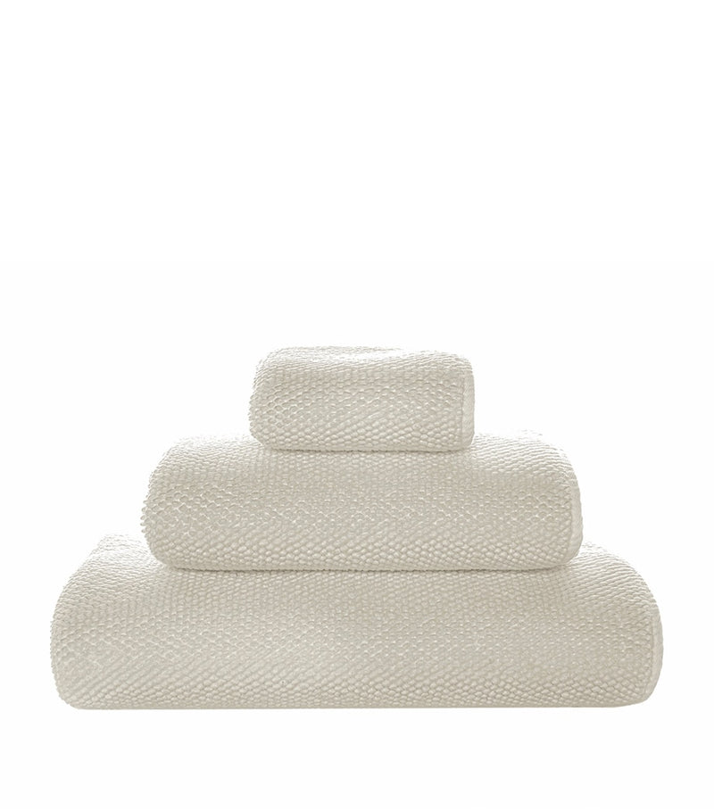 Graccioza Cotton Pearls bath sheet 95x150cm, imported from the UK