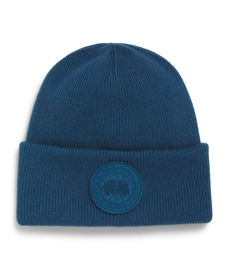 Canada Goose Arctic Toque merino wool beanie, imported from the UK