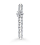 David Morris pearl diamond bangle 18kt white gold - British product