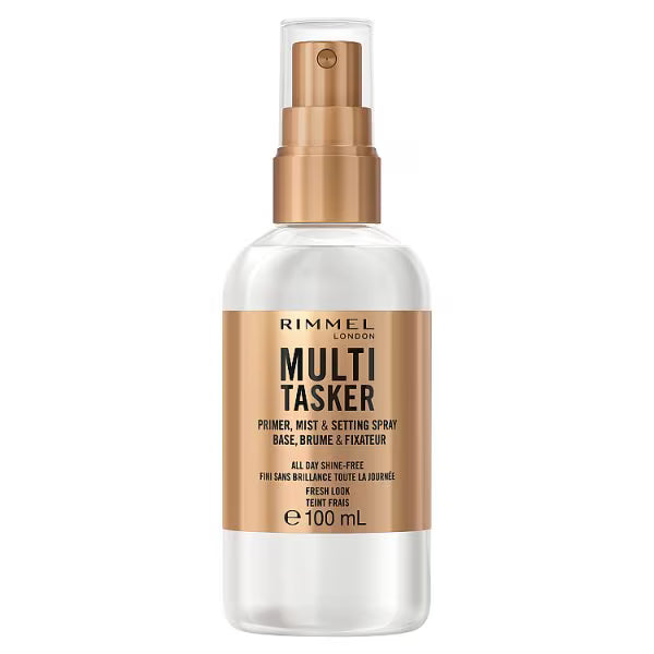 Rimmel Multi Tasker Primer Mist and Setting Spray, imported from the UK
