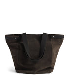 NN.07 suede tote bag with handles and strap, imported from the UK