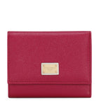 Dolce&Gabbana Dauphine leather wallet compact size - British product
