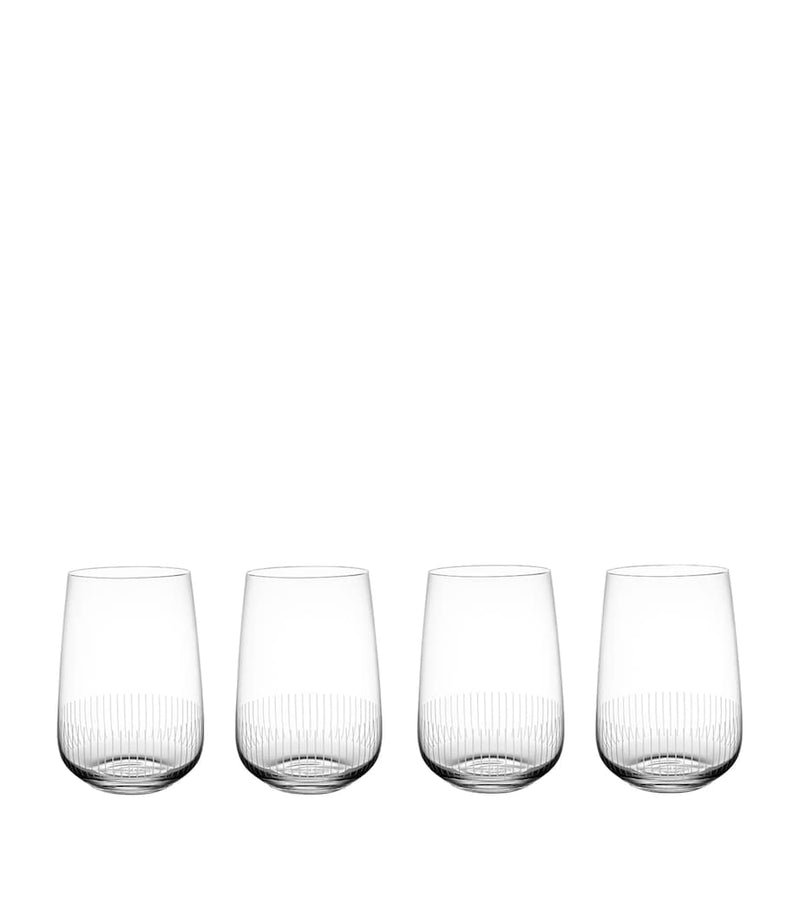 Villeroy & Boch Afina crystal highball glasses set of 4, UK version