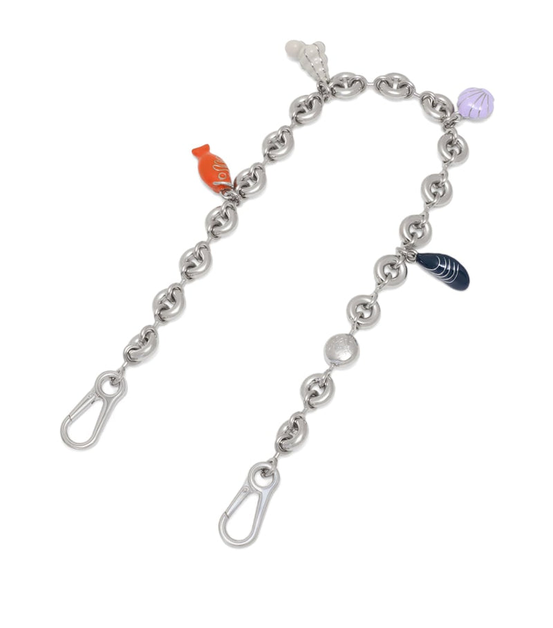 LOEWE Paula's Ibiza donut chain bag strap stainless steel (British brand)