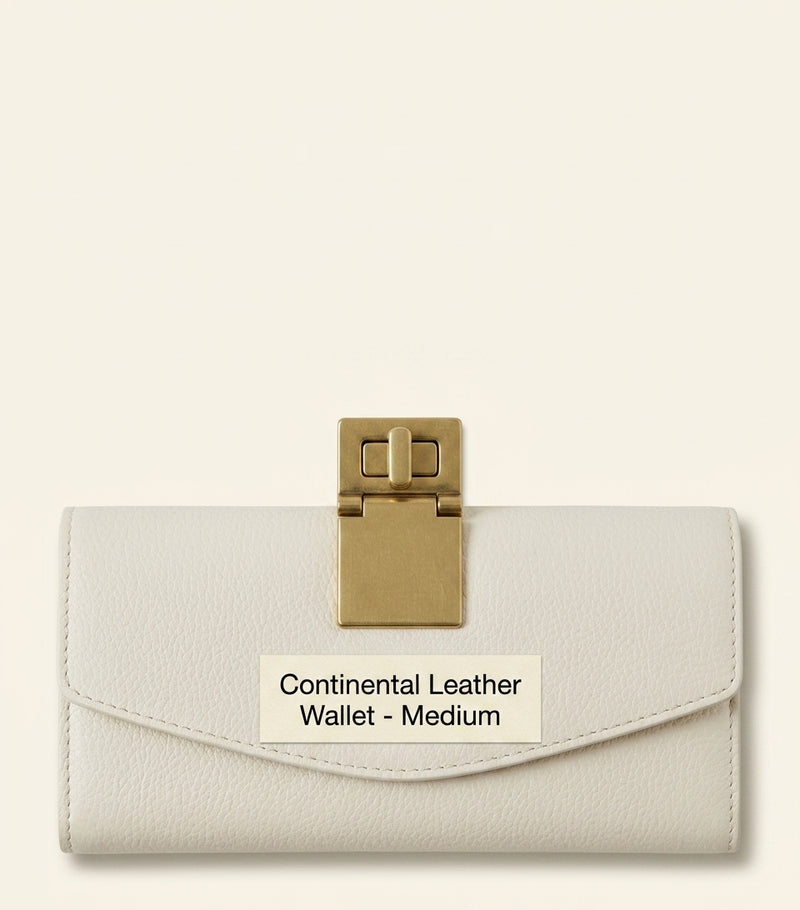 Mulberry Darley leather wallet turnlock, UK version