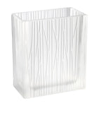 Lalique Edificio crystal vase 32cm by Rudy Ricciotti, UK version