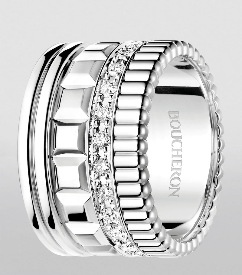 Boucheron Quatre Radiant large ring, imported from the UK