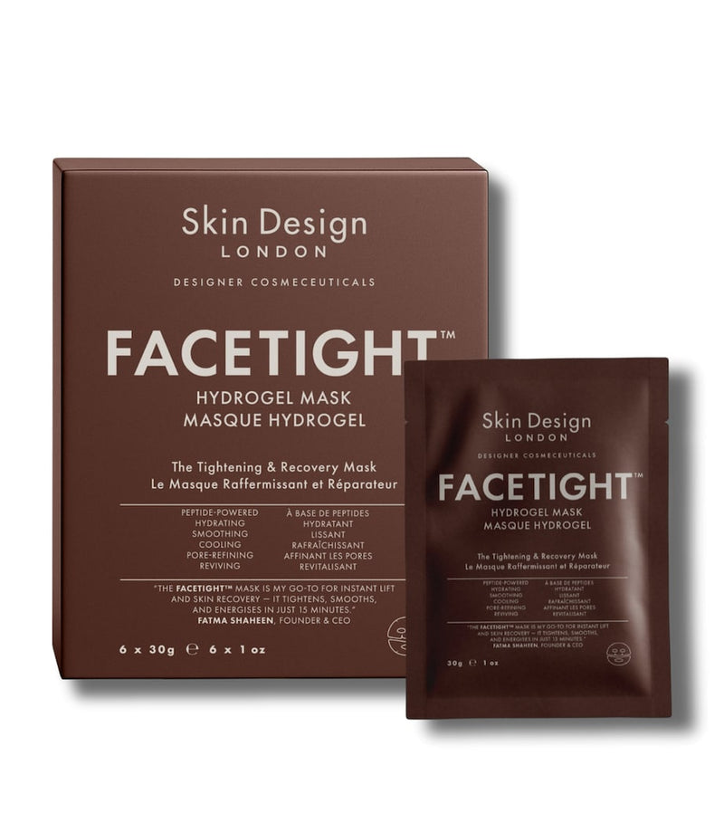 Skin Design London Facetight Hydrogel Mask 6x30g UK version