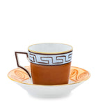 Ginori 1735 porcelain coffee cups and saucers set - British product