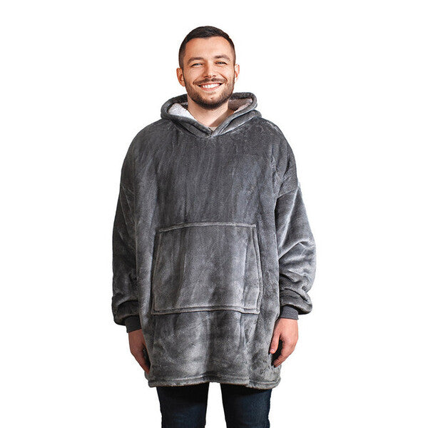 Wellbeing Huggie Blanket in Grey GOODS Superdrug