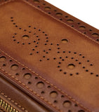 WOLF brogue zipped watch case, UK version