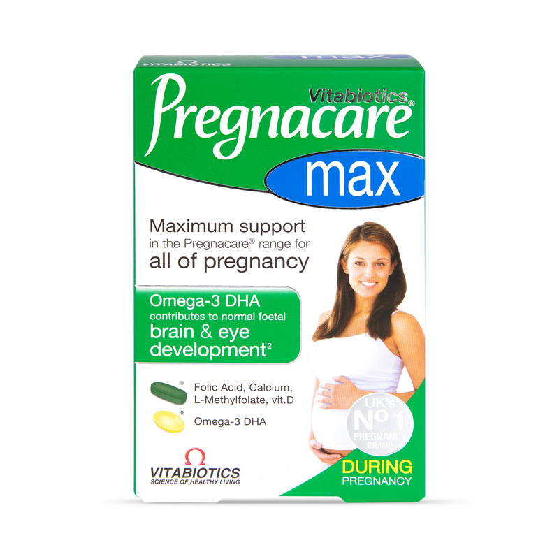 Vitabiotics Pregnacare Max Multivitamin 84 Capsules (British brand)