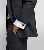 Montblanc stainless steel star cufflinks (British brand)