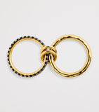 Spinelli Kilcollin yellow gold sapphire Vetra Vulcan ring (British brand)